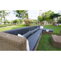 Impressive Design Sectional Patio Garden Sofa Set Wicker Furniture